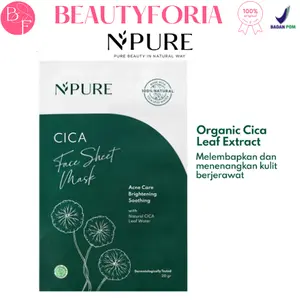 NPURE Cica Face Sheet Mask 20g