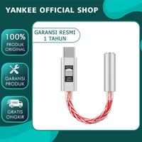 Gambar JCALLY JM6 Pro Hires CX31993+MAX97220 DAC Type C to 3.5mm Adapter Converter - Silver Blue dari Yankee Indonesia Kota Administrasi Jakarta Barat 1 Tokopedia