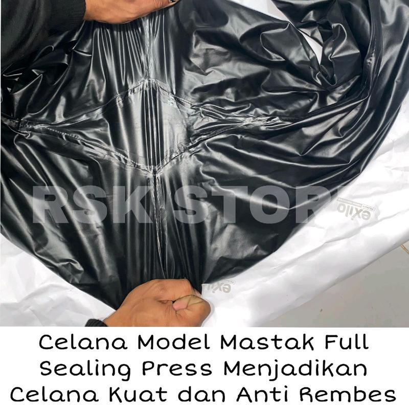 Senwil Jas Hujan Setelan Pria Wanita RAINCOAT Motor Original Bahan PVC 0,25 Tebal Anti Rembes 9