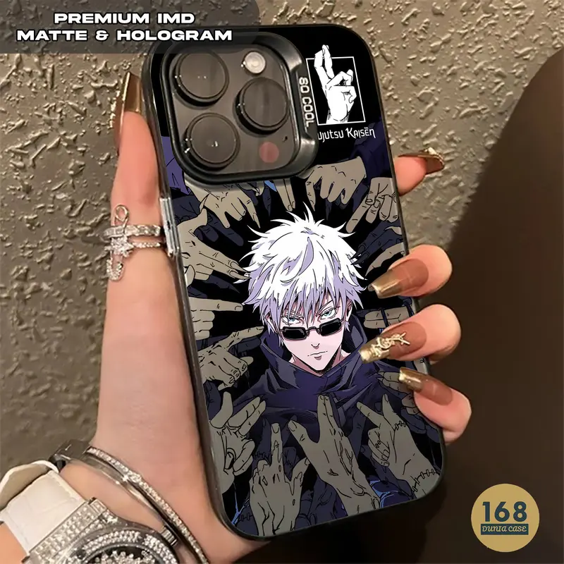 Premium Matte Hardcase IMD for Samsung DU562 Jujutsu Kaisen Casing Handphone Hologram Polycarbonate Color 6