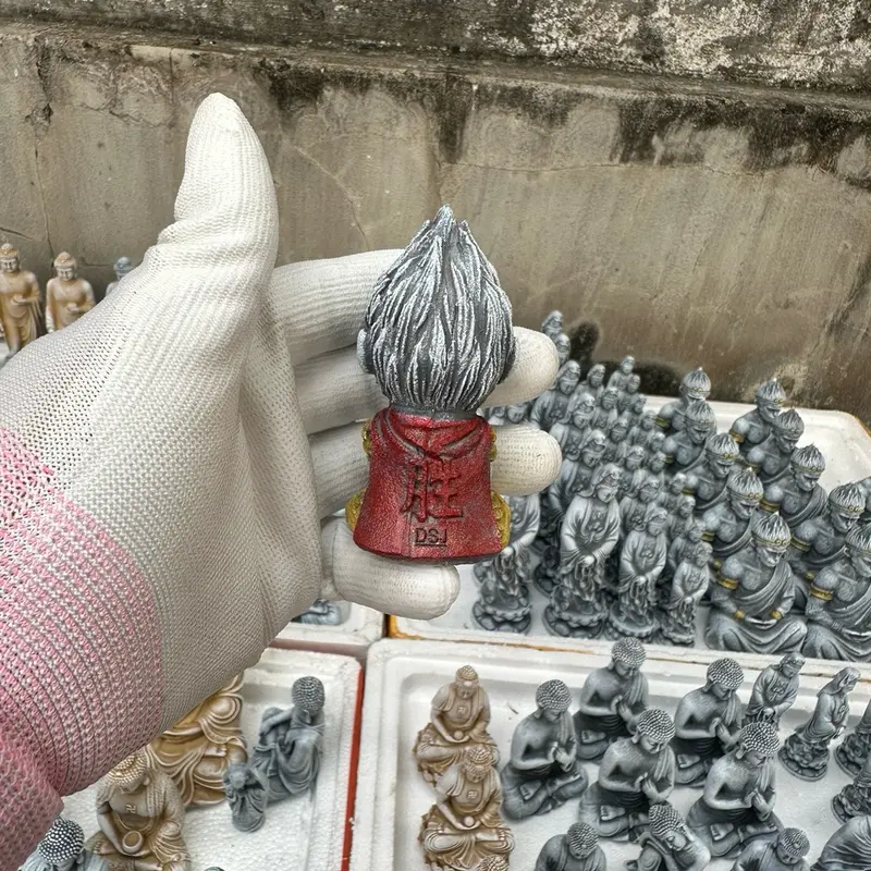 Tượng tôn ngộ không 8cm. Trang trí hồ cá thuỷ sinh , bán cạn , thác nước , non bộ , thác khói trầm hương, tiểu cảnh,terrarium... 3