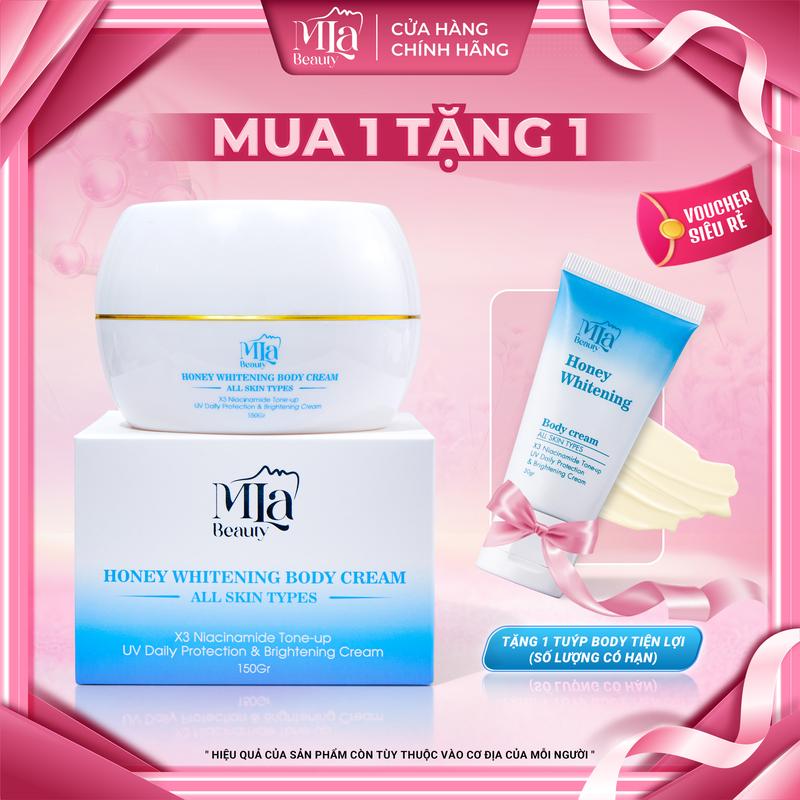 Kem Hỗ Trợ Dưỡng Sáng Da Body - Honey Whitening [ MLa Beauty ]