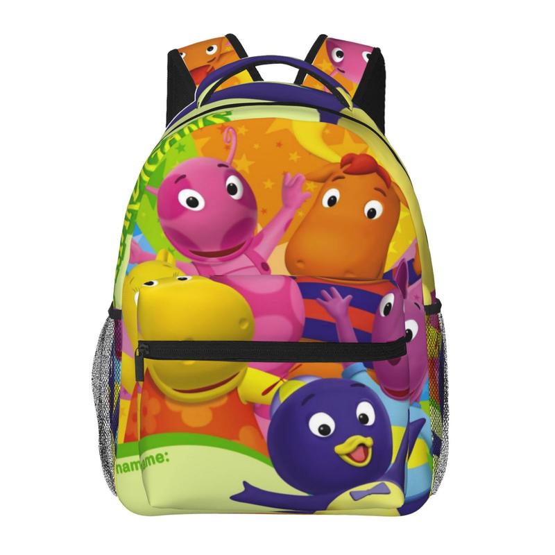 Large capacity The backyardigans Travel Backpack Sturdy Laptop ...