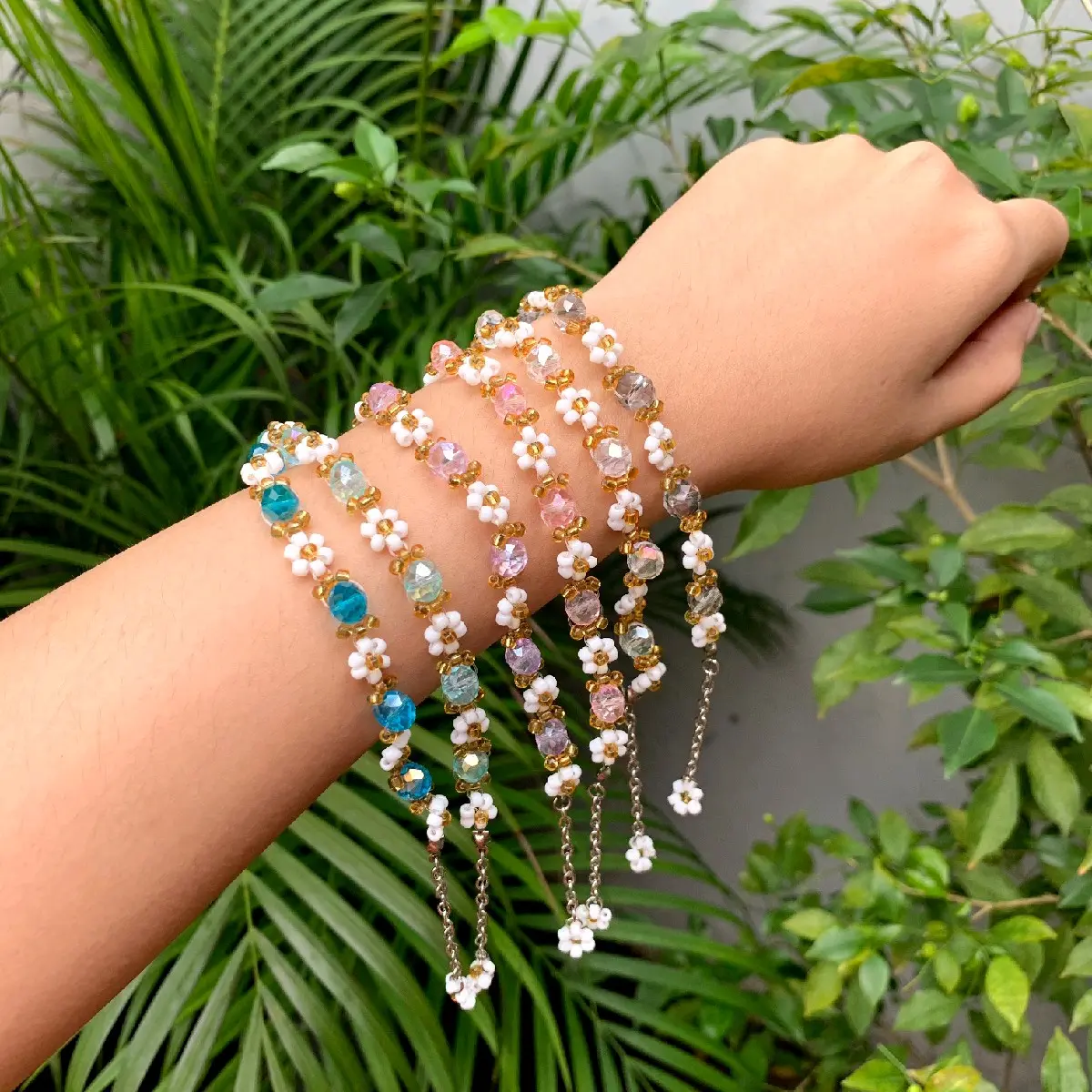 Daisy Braclet Beads | Gelang Daisy