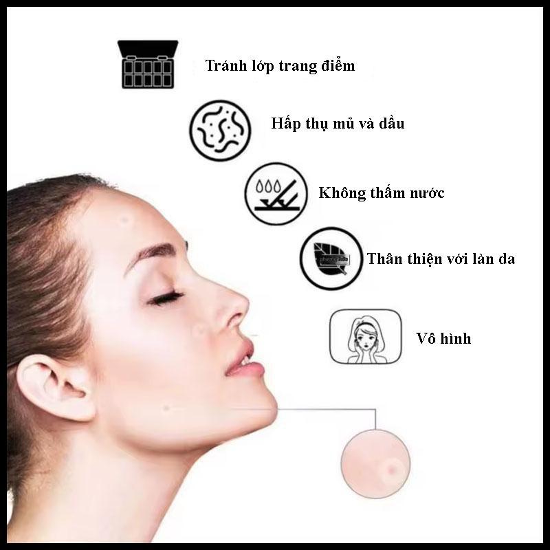 Set Miếng Dán Mụn Trong Suốt- Miếng Dán Hỗ Trợ Mụn- Miếng Dán Che Mụn- HICKIES LACING SYSTEM 2