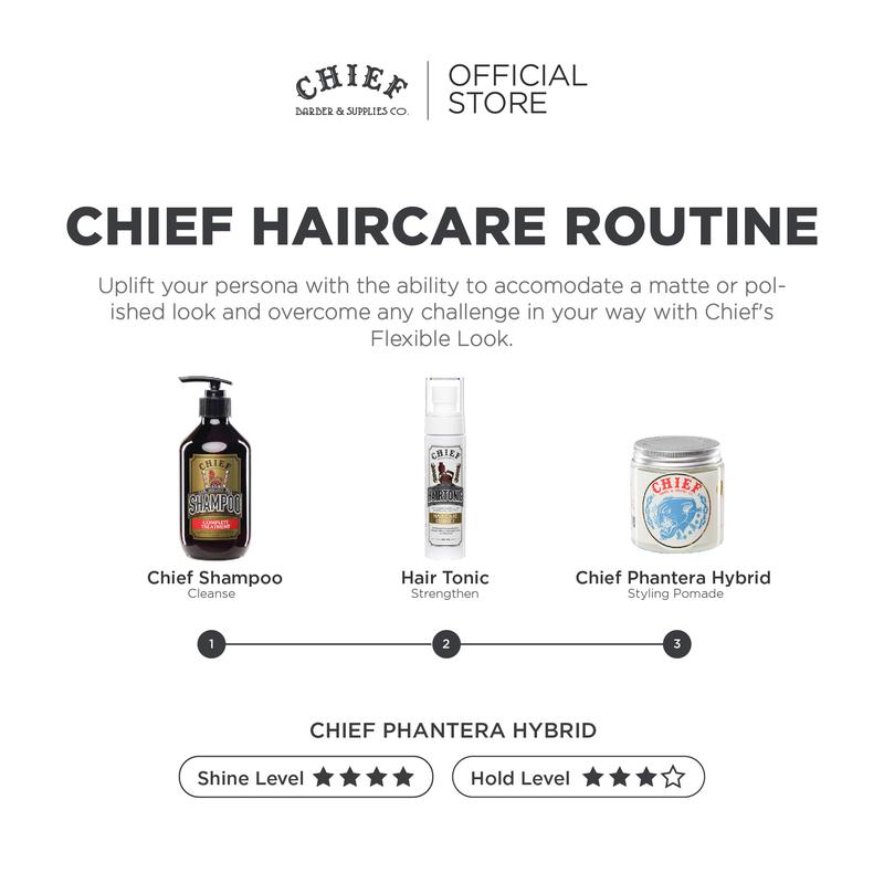 CHIEF PANTHERA HYBRID - POMADE MIX OIL BASED & WATER BASED 5