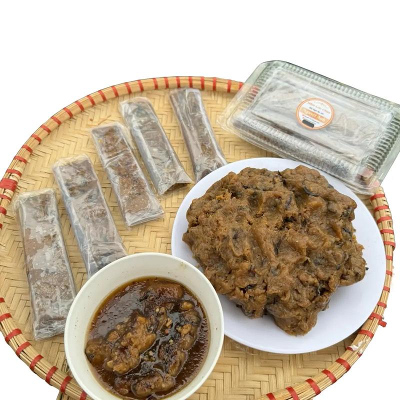 [ Không Ngũ Vị Tân ] [ Nguyệt Anh - Sư Phụ Mẹ ] ( Mắm Lóc Chay Chưng Làm Từ Đậu Nành Hộp 500gr Gồm 5 Gói Mỗi Gói 100gr )