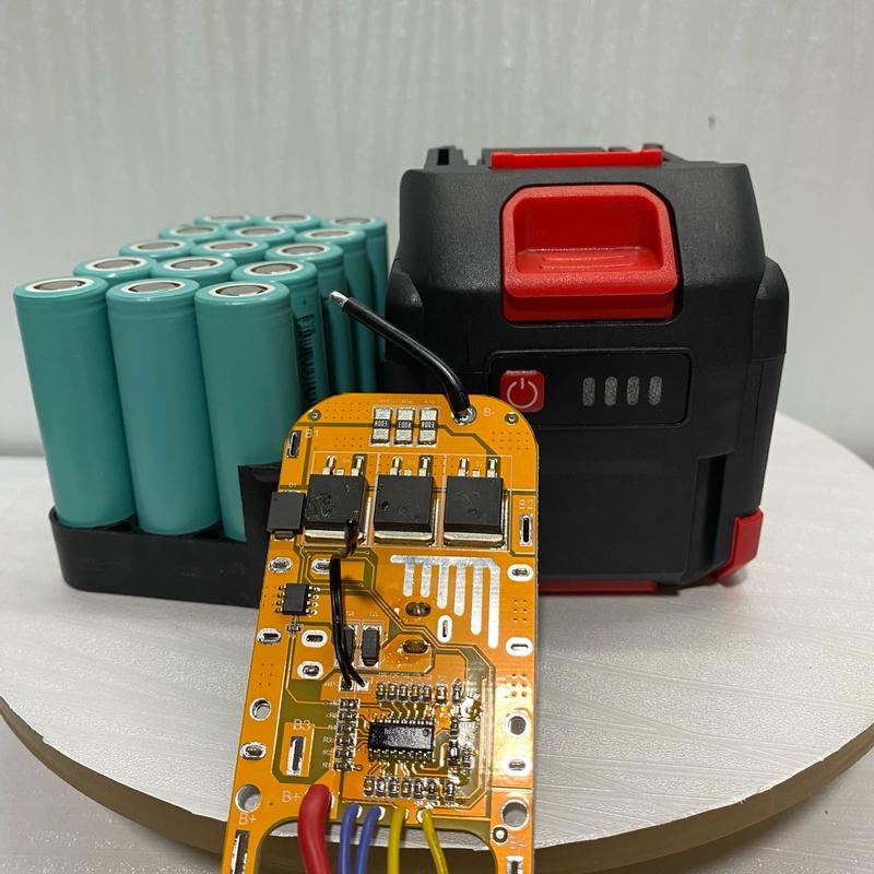 Pin đóng 15cell pin eve 6.0ah pin mới.  mạch chiệu tải 90a Dụng Cụ Cầm Tay