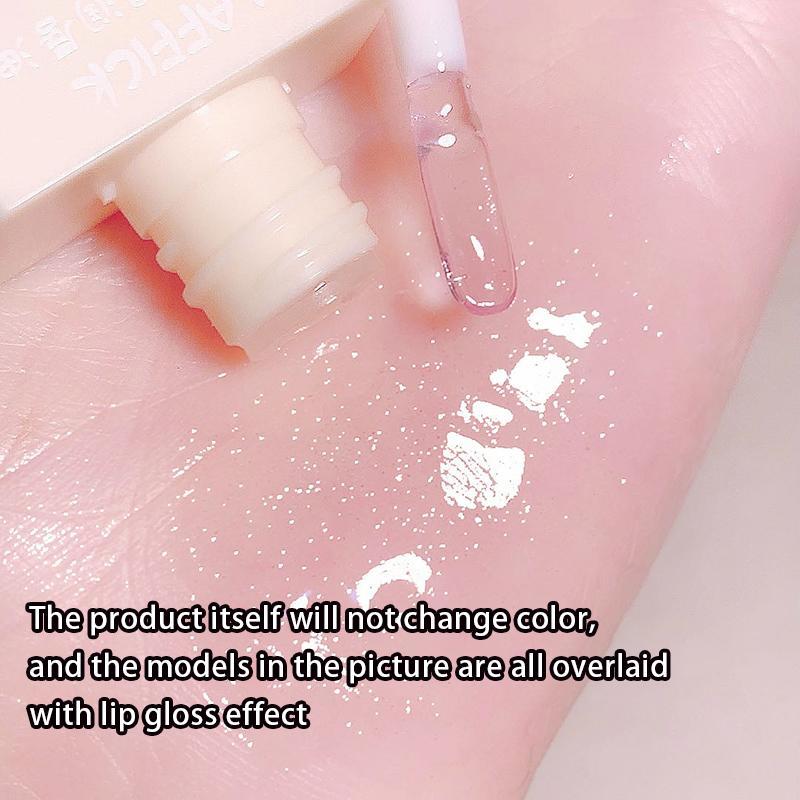 Portable Lip Oil, 3 Counts/set Moisturizing Lip Balm, Hydrating Glossy Lip Glaze Stick, Plumping Lip Oil for Girls & Women 4