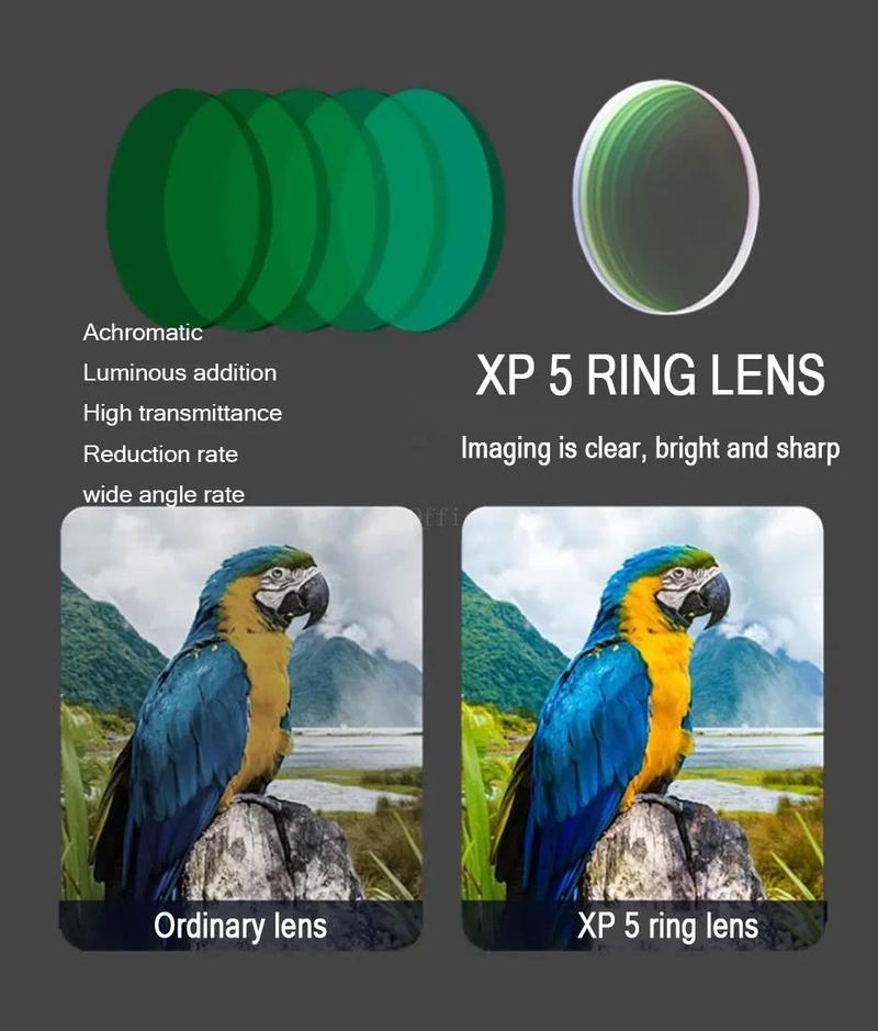 Product Introduction of 8x20 HD Mini-pocket Telescope, Outdoor Camping Hiking Bird Watching Low-light Night Vision Monocular Portable Telescope 9
