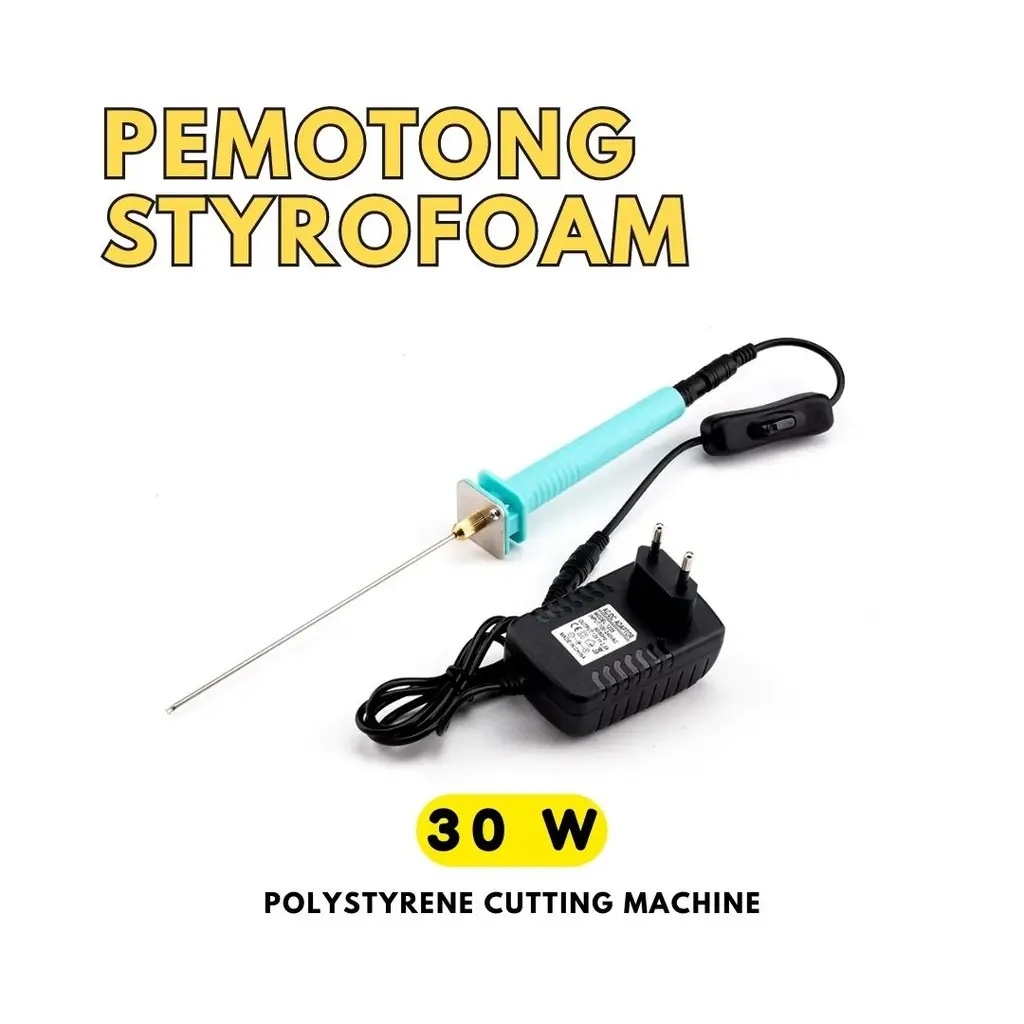 Pemotong Styrofoam Gabus Solder Ukir Cutter Cutting Machine 30 W ...