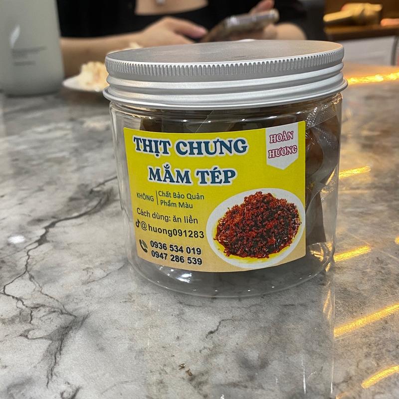 Mắm tép chưng thịt ( có nõn tôm ) 300gram/1 lọ