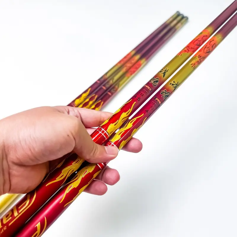 Cần câu tay Hỏa Kỳ Lân 5H (Thu gọn 70cm ) đủ size từ 3m6 đến 6m3  Fishing Câu Cá 2