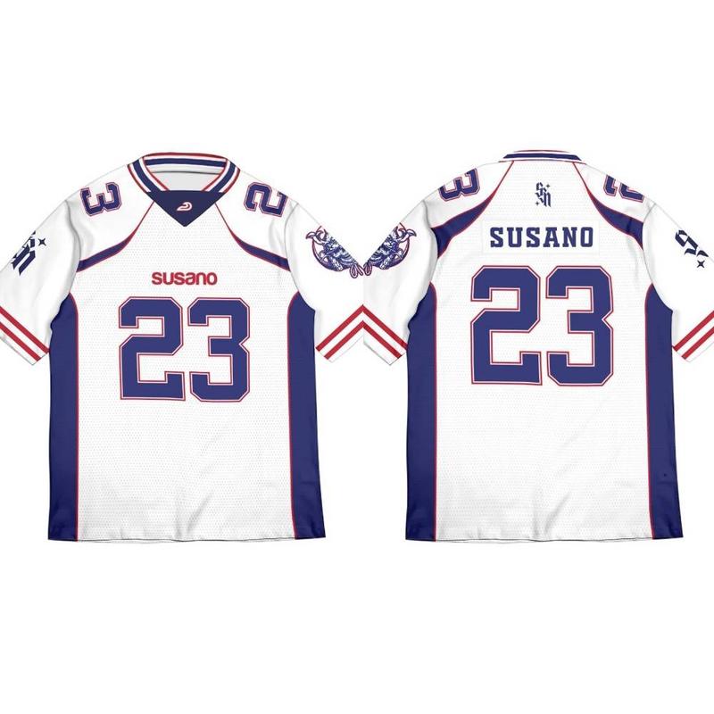 Product Introduction of Sumano baseball jersey No. 23 tshirts white casual short sleeve sports tee unisex plus size 3