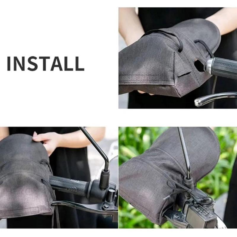Product Introduction of 1pair Motorcycle Handle Glove Hand Guard Motorcycle Sunscreen Waterproof Vehicle Guard D9Q0 31