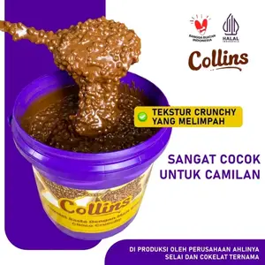 MAKASSAR COLLINS CHOCO CRUNCHY 1 KG CHOCOLATE MAKASSAR COLLINS CHOCO CRUNCHY 1 KG CHOCOLATE