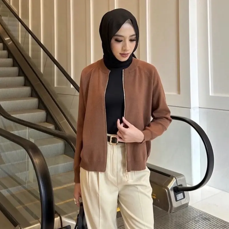 BOMBER CARDY KNIT BY GONEGANI 8
