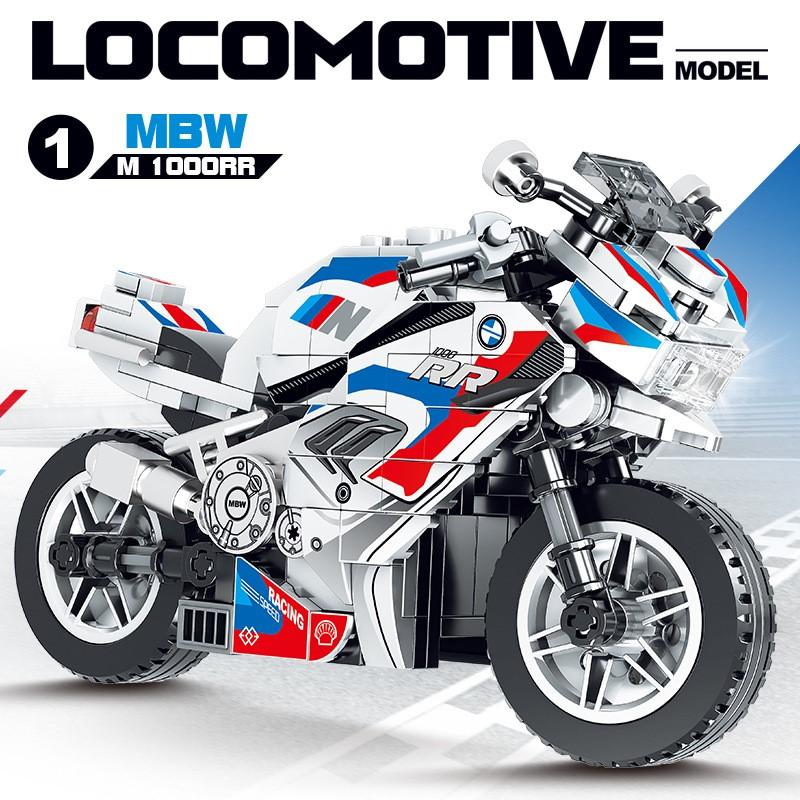 322 288 PCS - BỘ ĐỒ CHƠI XẾP HÌNH Mô Hình XE MÁY Phân Khối Lớn Mô Hình Môtô Mô Hình Xe Moto