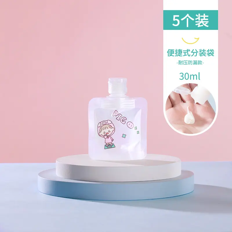 Túi Đóng Gói Phụ Du Lịch, Bán Chạy, Dùng Một Lần, Cho Mỹ Phẩm, Kem Dưỡng Da, Bộ Dầu Gội Đầu, Sữa Tắm, Dụng Cụ Thiết Yếu Và Hữu Ích 5