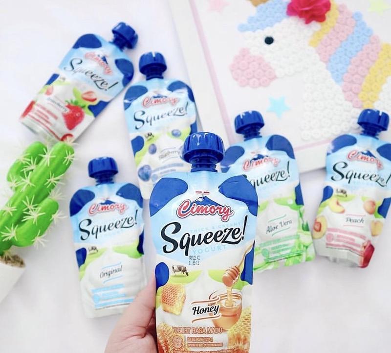 Product Introduction of Cimory squezze , minuman yogurt dengan banyak varian rasa Yoghurt 6