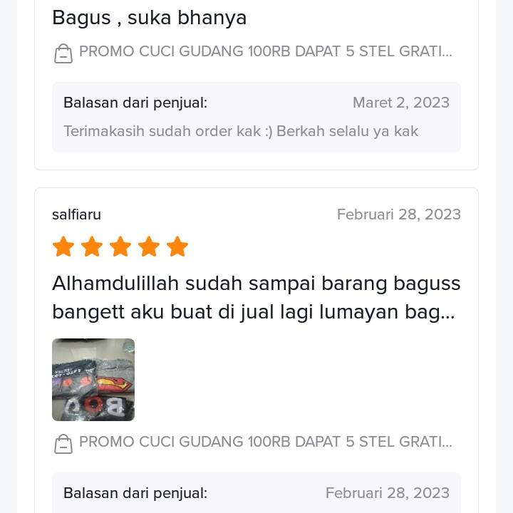 PROMO CUCI GUDANG SETELAN BAJU ANAK UNISEX CEWEK COWOK USIA 0 1 2 3 4 TAHUN BAHAN KATUN PE HALUS ADEM LEMBUT DAN NYAMAN Perempuan Laki 9