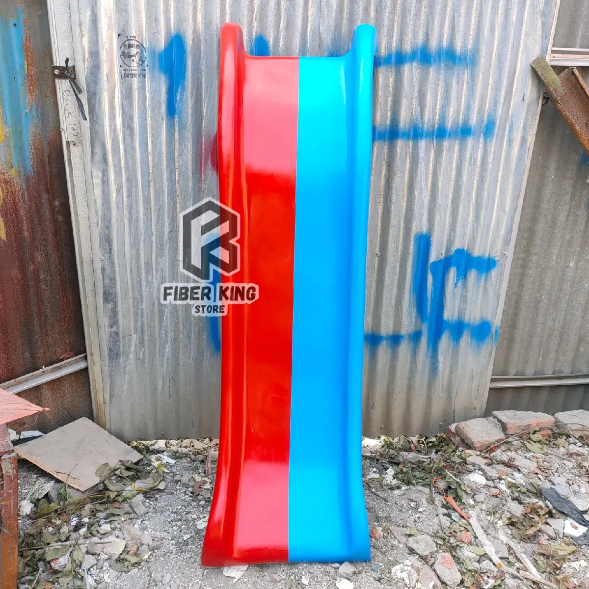 Perosotan Anak Seluncuran Prosotan Fiber Mainan Anak Panjang 1,5 meter kombinasi 2 warna