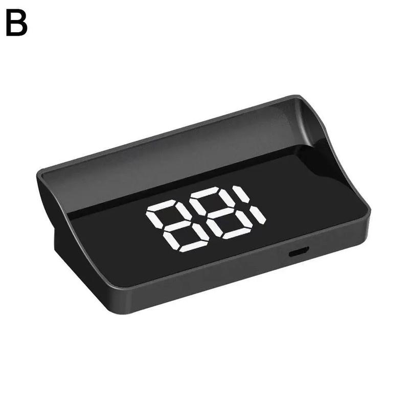 Product Introduction of Head Up Display GPS Speedometer Speed KMH Digital HUD Windshield Projector Speed Meter Clock Gauge Digital Electronic Accessory 27