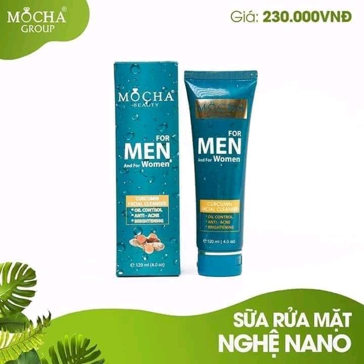  Sữa Rửa Mặt Nghệ Nano Mocha 