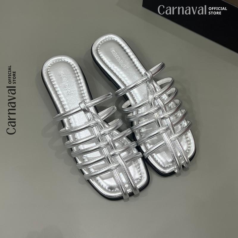Product Introduction of Dép Nữ Quai Mảnh Đan Rọ Carnaval Cao 1 Phân Thời Trang, Xinh Xắn -VS08 8