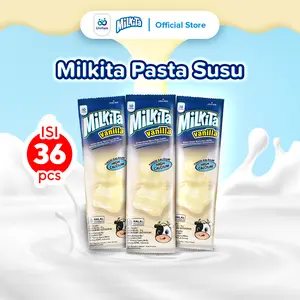 Milkita Vanilla Pasta Renceng - 1 Bag Isi 36 pcs