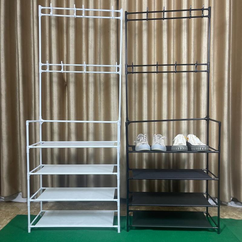 Giá Kệ để giày dép chữ L tặng 8 móc treo đồ mua 2 freeship Kitchen