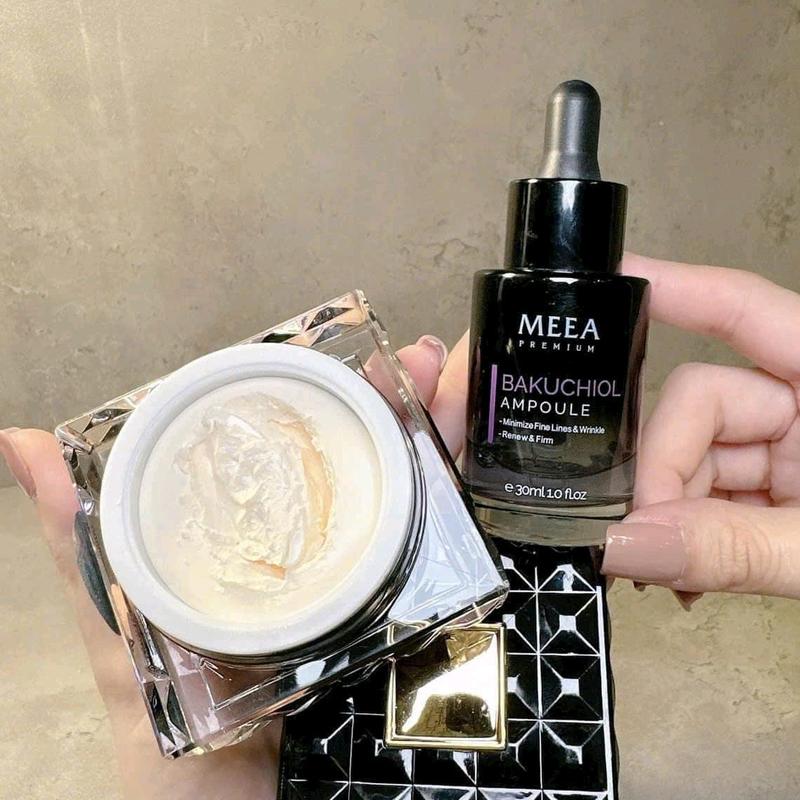 COMBO KEM + SERUM CÁ HỒI COLLAGEN MEEA V2 Làm Đẹp Da Dưỡng Ẩm Da Chăm Sóc Da