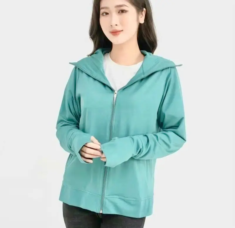 Áo chống nắng nữ 1 lớp thông hơi, áo nắng nữ siêu mát co giãn 4 chiều chống uv cản gió bụi 4