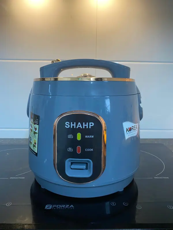 NỒI CƠM ĐIỆN SHÁHP (CÓ VỈ HẤP) DUNG TÍCH TỪ 1L 1L2 1L8 2L 2L2 . ĐIỆN ÁP 220V CÔNG SUẤT 700W - BẢO HÀNH 12 THÁNG. 4