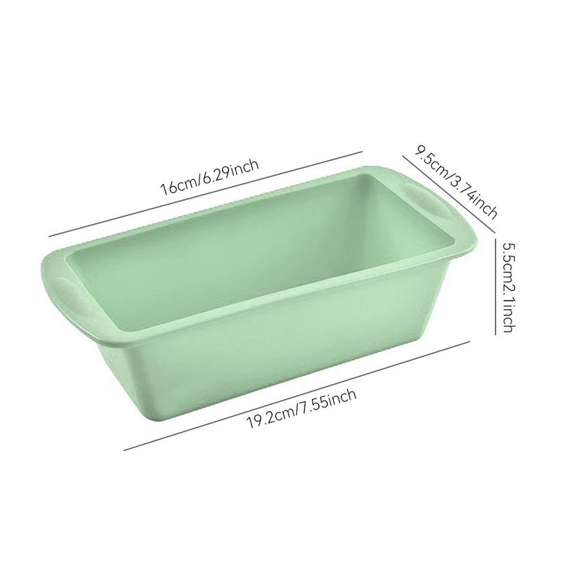 Product Introduction of Silicone Rectangle Bread Pan, 4pcs/set Non-stick Bread Baking Pan, Bread Making Tool, Oven Accessories, Kitchen Accessories 3