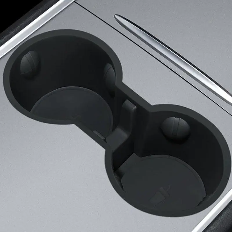 Car Center Console Cup Holder, Car Center Console Cup Holder, Car Interior Modification Accessories for Tesla Model Y / 3 2