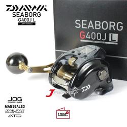 Daiwa Seaborg 400JL Electric Reel | Left Hand Retrieve | Saltwater Fishing, 16kg Max Drag