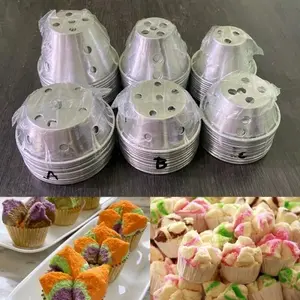 Cetakan Bolu Kukus isi 12pcs GANTI BARU JIKA PENYOK Kitchenware