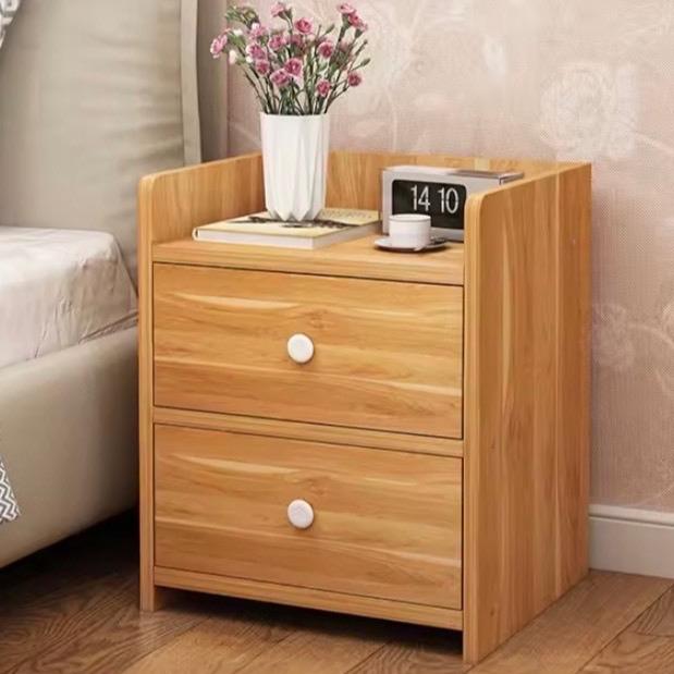 ￼Tủ đầu giường có khóa an mini, Tab đầu giường gỗ thiết kế sang trọng, tiện ích gỗ Mdf