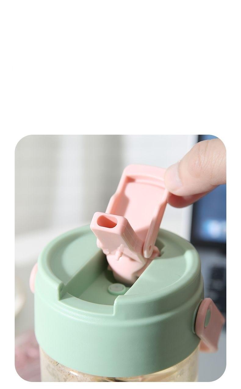 Product Introduction of Bình nước 600mil 800ml có lõi lọc trà, có ống hút và quai xách BAG U BNBELIEVE58 13