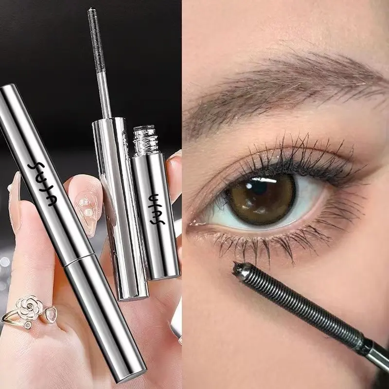 Mascara 3d, 6D, Không thấm nước, Cong, Không vảy, Định Hình, Ống Thép Tự Nhiên, Đế Lông Mi, Mỹ Phẩm Làm Đẹp Vẽ Lông Mi 4