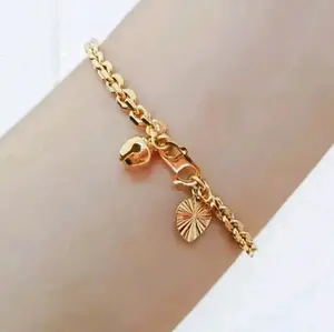 Gelang tangan Titanium Nori Polos Fashion Dewasa