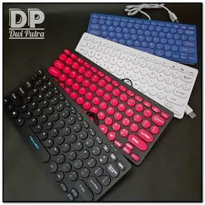 KEYBOARD MINI MIKUSO KB-003U USB // MERCURY OFFICE MULTIMEDIA // NISUTA LAPTOP PC KOMPUTER ANDROID KIBORD // 78 ROUND KEYS