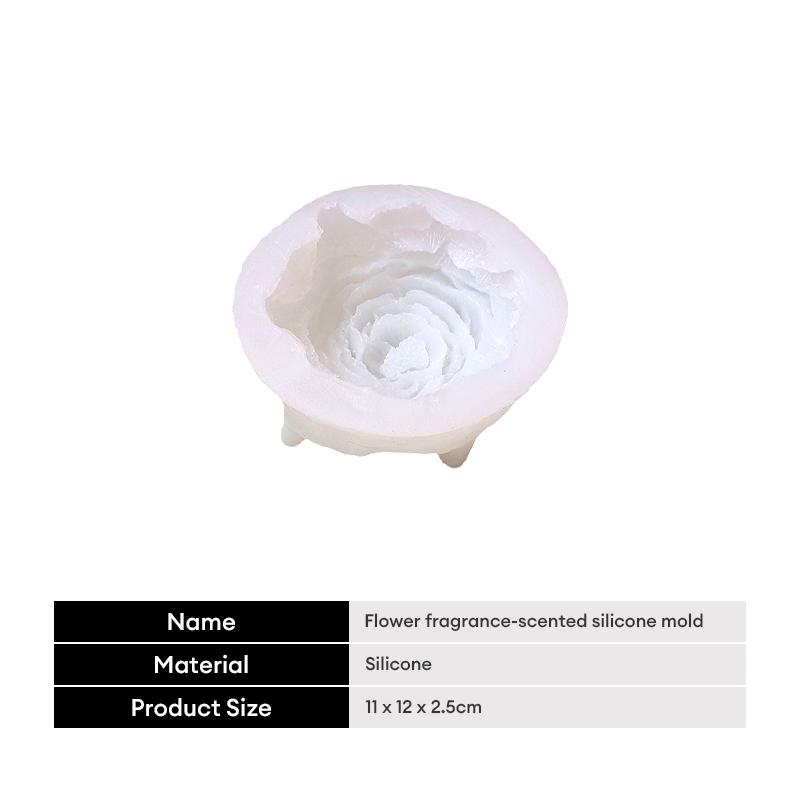 【artheni】Cetakan Silikon Bunga untuk Lilin Aromaterapi, Cetakan Gipsum, Cetakan Sabun Buatan Tangan DIY 【artheni】Cetakan Silikon Bunga untuk Lilin Aromaterapi, Cetakan Gipsum, Cetakan Sabun Buatan Tangan DIY