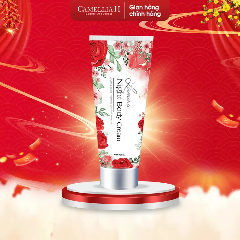 [GIẢM 10% TRÊN LIVE] LUMINA – NIGHT BODY CREAM dưỡng ẩm, dưỡng da toàn thân, giúp da mềm mại, mịn màng làm mờ các vết thâm sạm trên da 0
