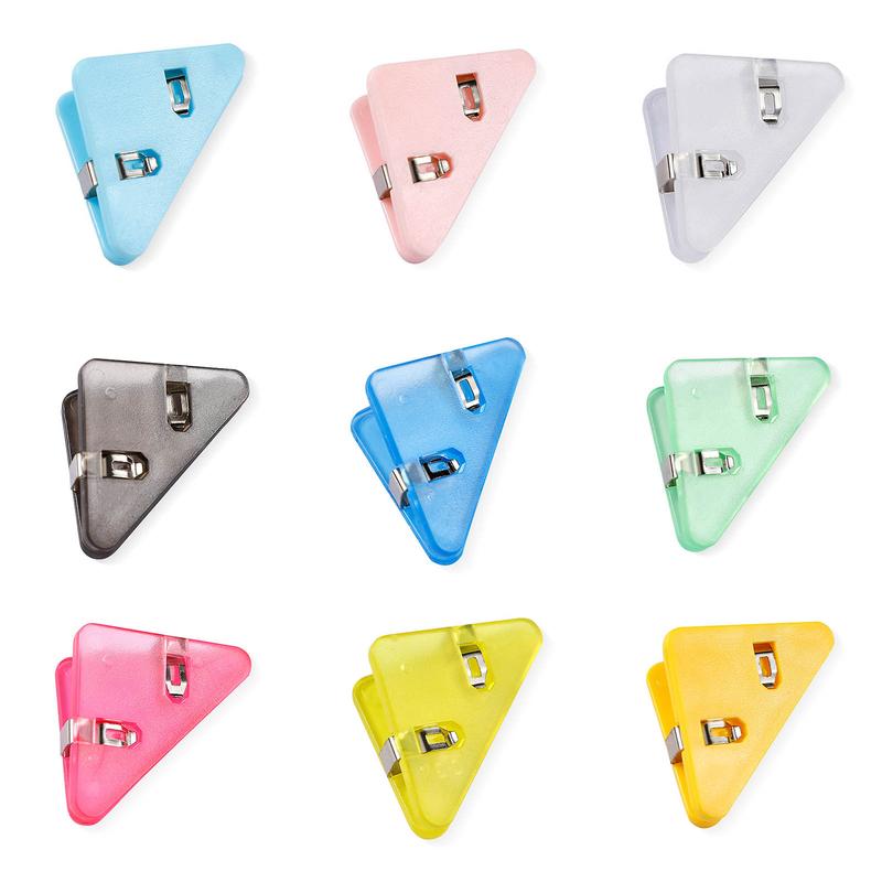 Colorful Paper Clamp Corner Paper Clamp Page Mark Office Fil - TikTok ...