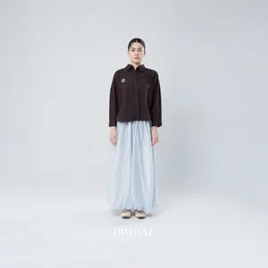 BWBYAZ - Syaaline Embroidery Shirt Baju Wanita