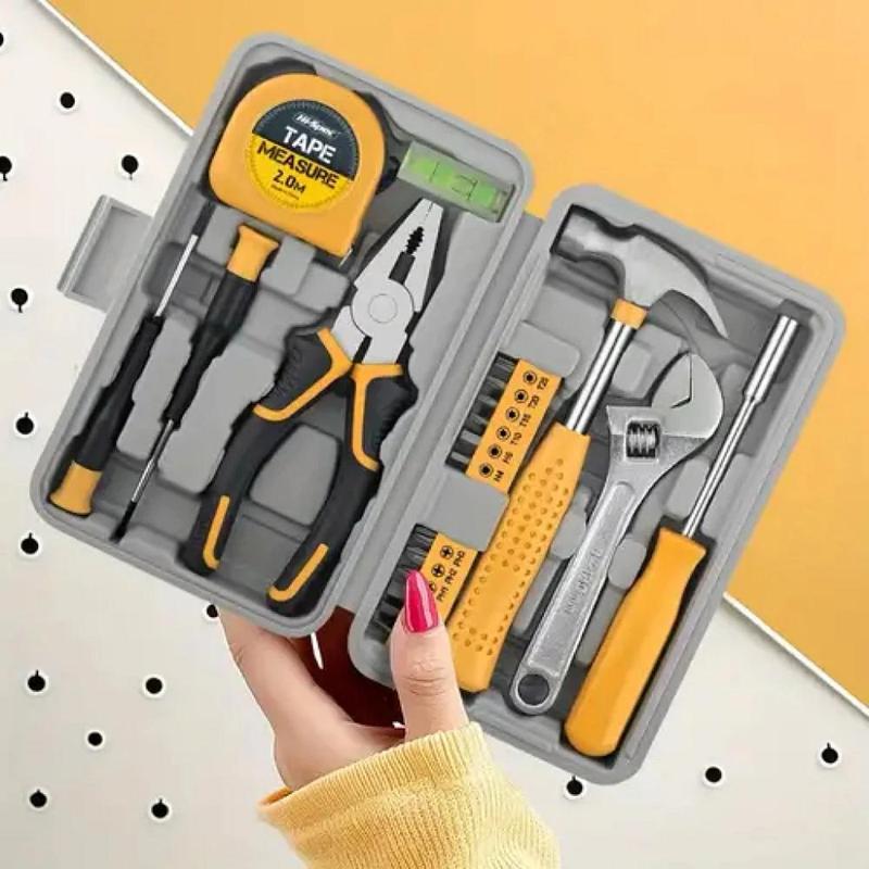 Bộ Dụng Cụ Sửa Chữa Đa Năng 7 Món 24 Chi Tiết Có Hộp Đựng Nhựa Cáp Cứng, Tiện…