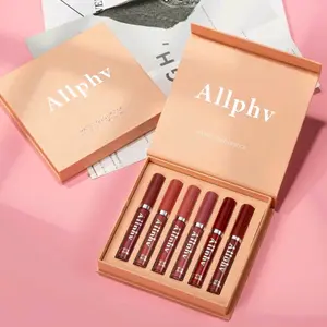 1 Set Lipstik Allphv Cair Lembut dan Tahan Air Allphv