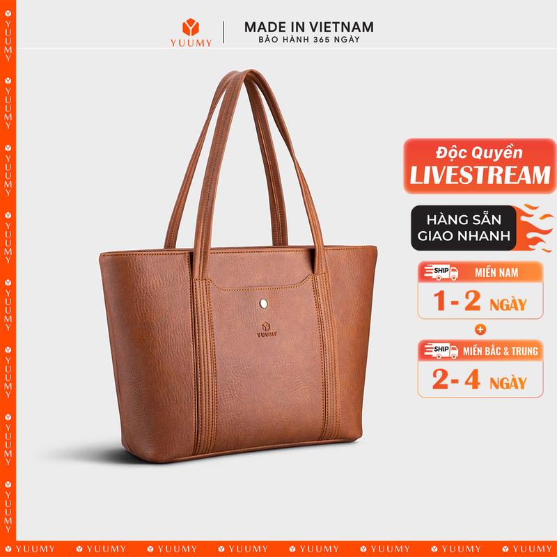 Độc Quyền Livestream Túi xách nữ YUUMY YTX36 Dáng ngang cỡ lớn